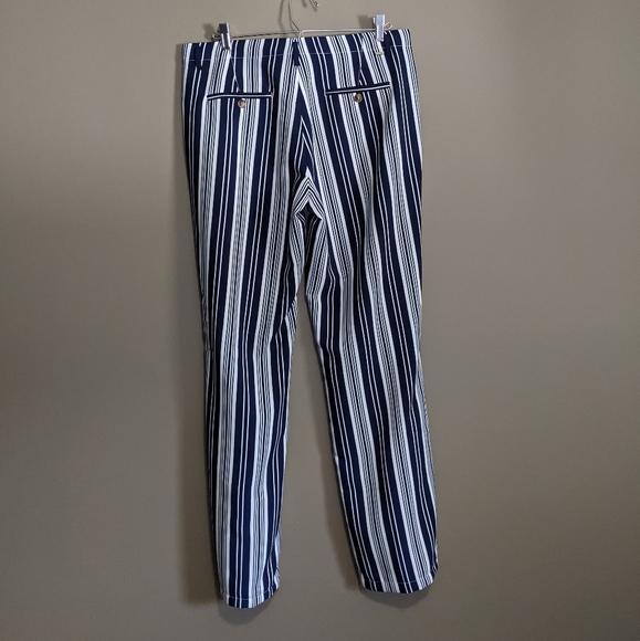 Tommy Hilfiger | blue & white stripe pants - Picture 6 of 9